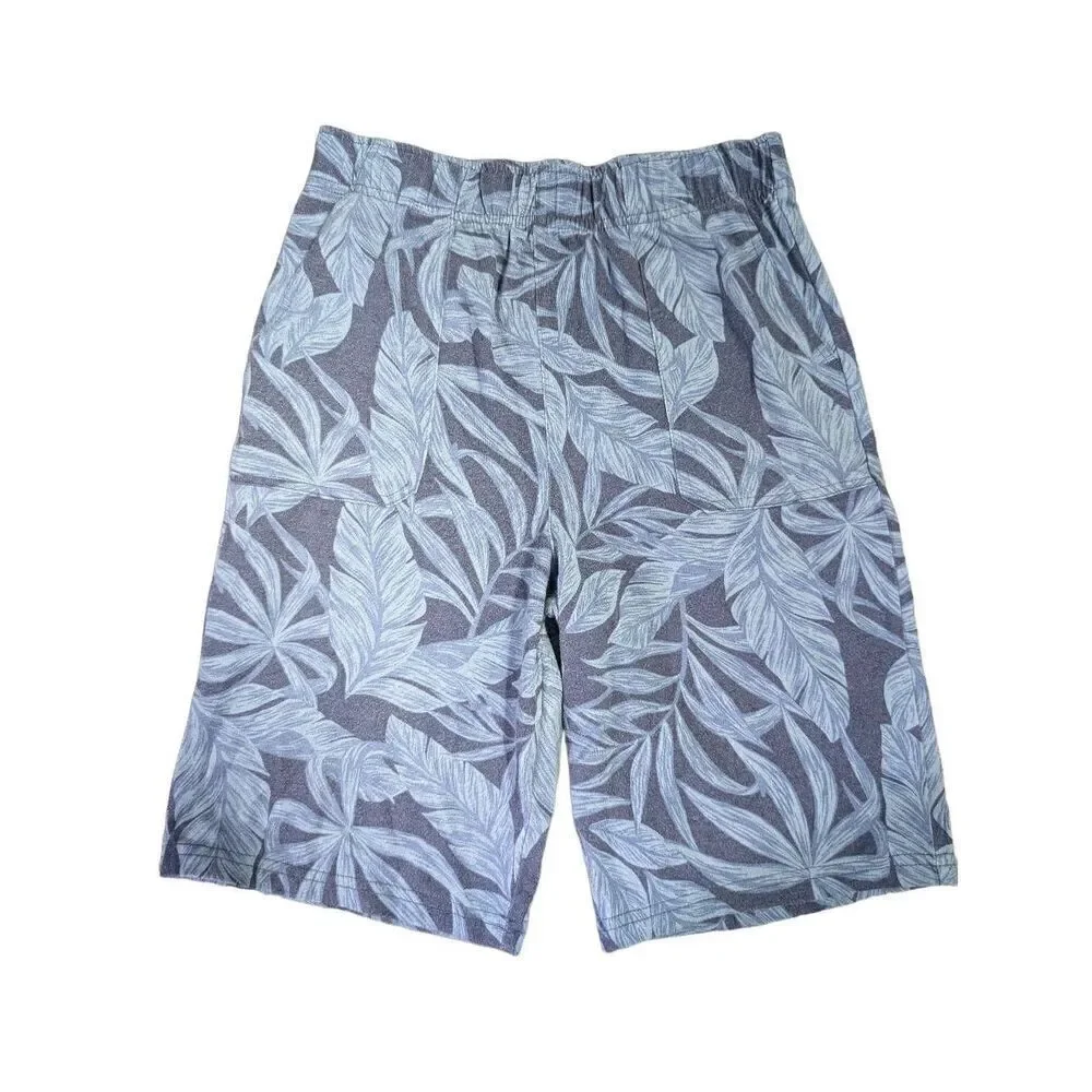 OshKosh B'Gosh Elastic Waist Boy's Palm Shorts Size 12A